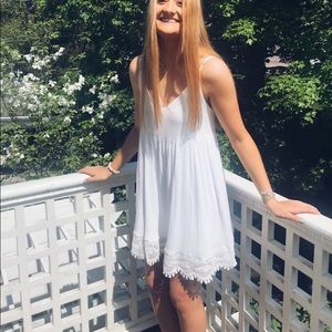 Lulu’s White Mini Dress